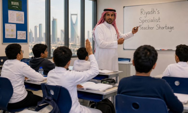 Riyadh’s Specialist Teacher Shortage