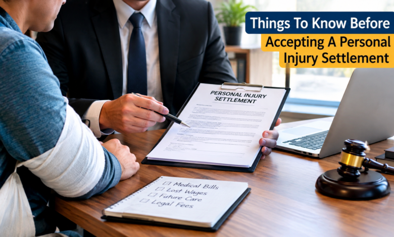 Things To Know Before Accepting A Personal Injury Settlement