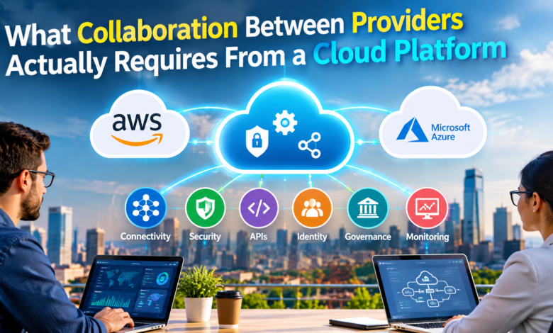 What Collaboration Between Providers Actually Requires From a Cloud Platform
