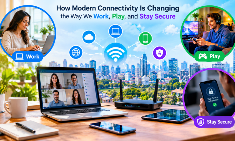 How Modern Connectivity Is Changing the Way We Work, Play, and Stay Secure