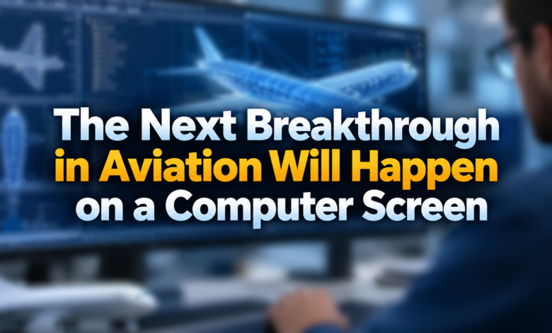 The Next Breakthrough in Aviation Will Happen on a Computer Screen