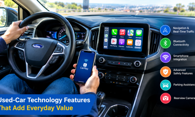Used-Car Technology Features That Add Everyday Value