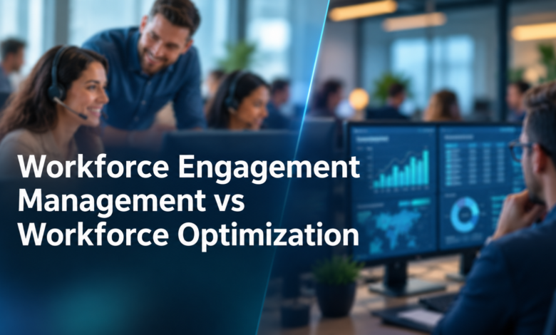 Workforce Engagement Management vs Workforce Optimization