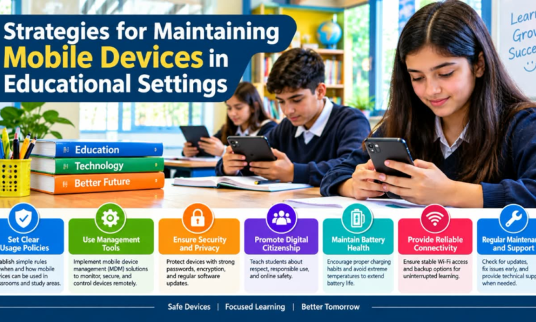 Strategies for Maintaining Mobile Devices in Educational Settings